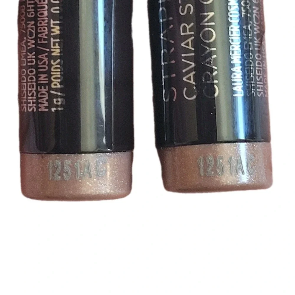 Laura Mercier Set Of 2 Travel Size Caviar Stick Eye Color - Strapless - 1g Each